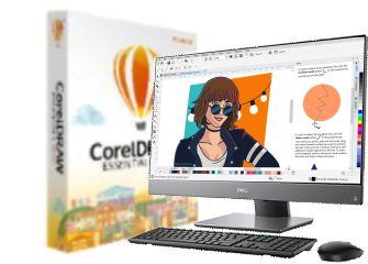 CorelDRAW ESSENTIALS 2021 LIC PC1