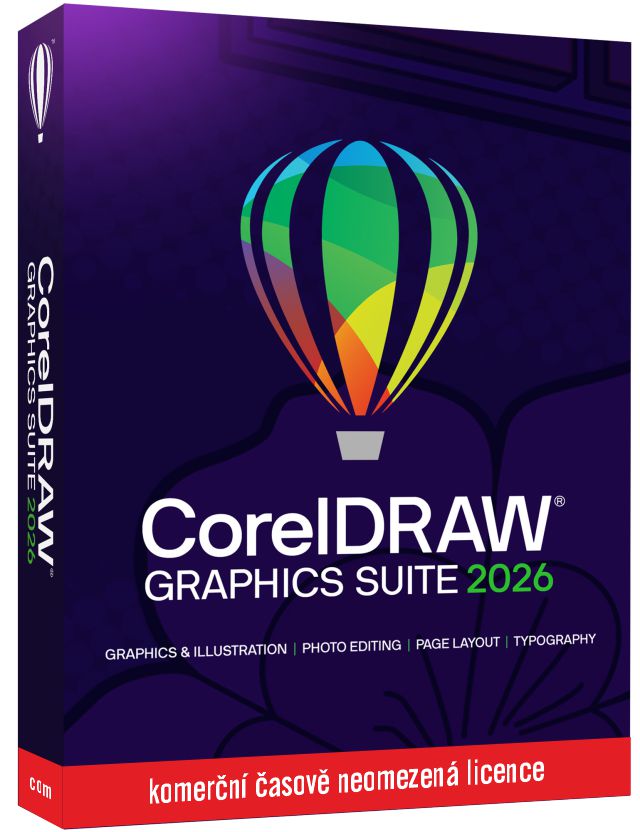 BOX CorelDRAW GS 2026 1PC (vyberte variantu)