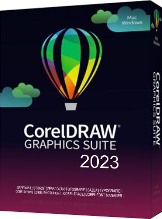 e-kurz + CorelDRAW GS 2023 YEAR + 4 doplňky