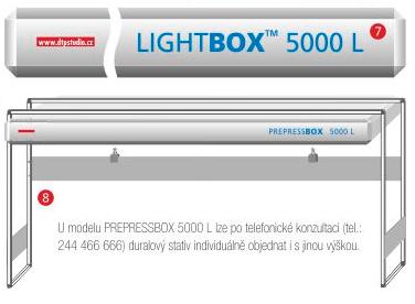 Stojan pro LightBOX 5000K LONG