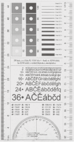 Typografické pravítko