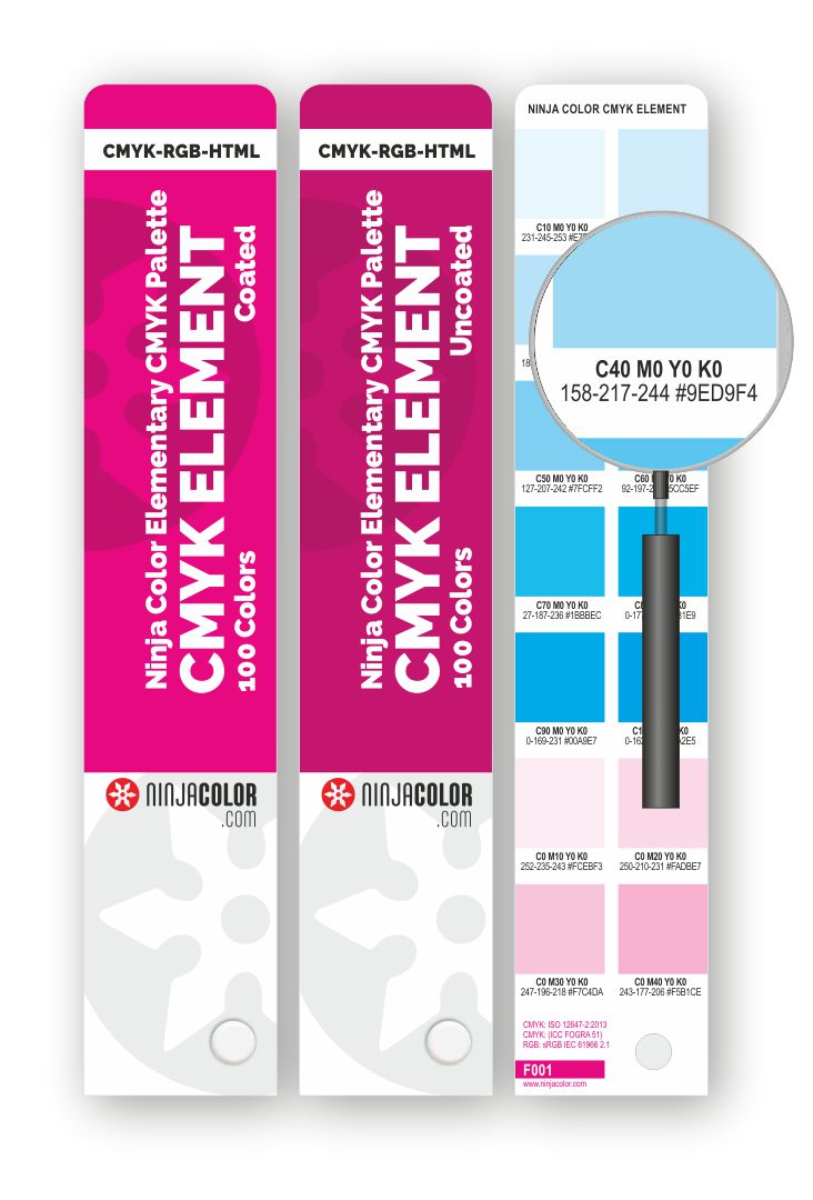 NINJA COLOR CMYK ELEMENT Coated/Uncoated