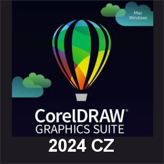 PC - e-kurz + CorelDRAW GS 2024 EDU + 4 doplňky