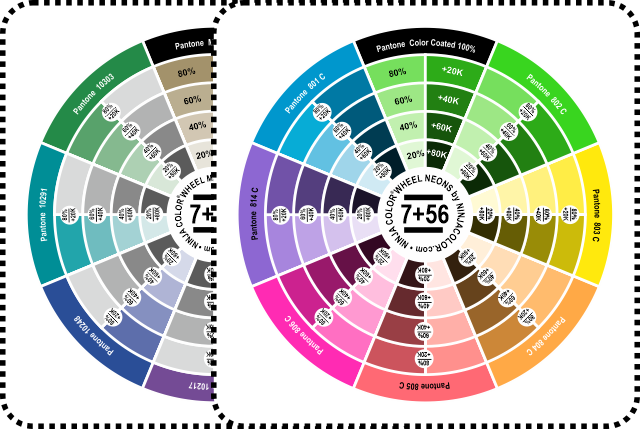 Sada NCW Metallics U + Neons U (uncoated) 