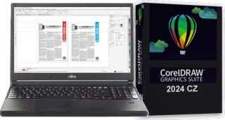 COM CorelDRAW GS 2025 + notebook (vyberte variantu)