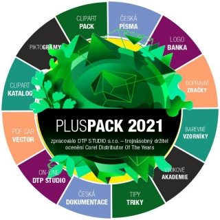 PLUSPACK pro CorelDRAW 2021 PC