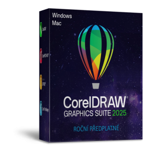 CorelDRAW Roční předplatné (vyberte variantu)